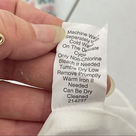 CAbi chiffon wrap tank top blouse shirt small EUC - Picture 11 of 13